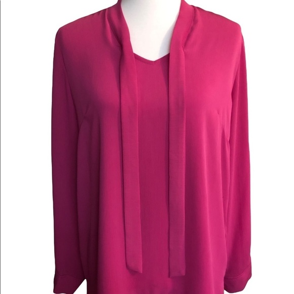 Hot Pink Blouse by Acevog - Picture 9 of 11